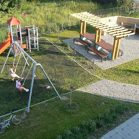 Lejlighed Apartamenty W Turkusowej Willi Przy Porcie Jachtowym Kąty Rybackie